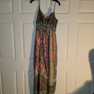 Beach Royal Spaghetti Strap Maxi Dress